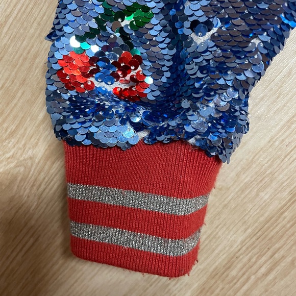 ROCKETS OF AWESOME Sequined Cherry Print Jacket - Picture 8 of 8